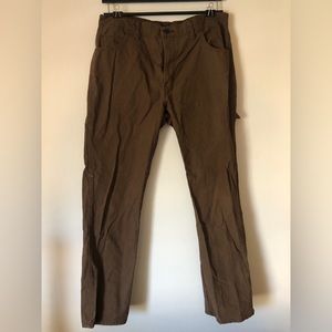 Brown Dickies work pants size 34 x 32